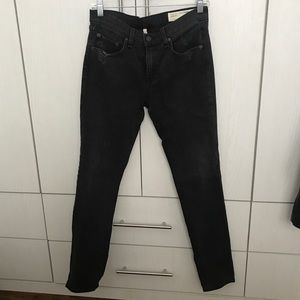 Rag & bone for ARITZIA dark gray skinny jean